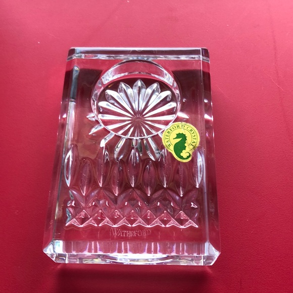 Waterford Crystal Clock paperweight - Picture 4 of 5